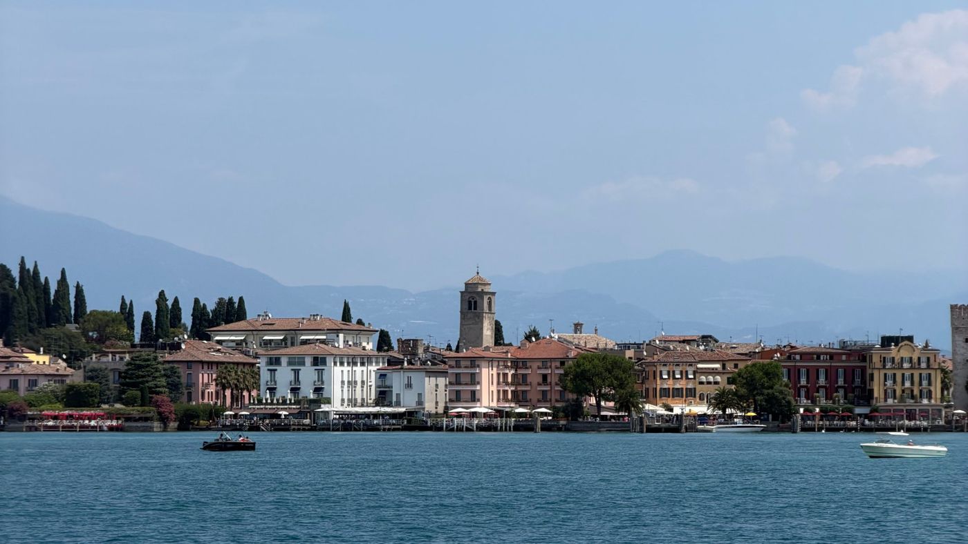 Sirmione seen from the ferry