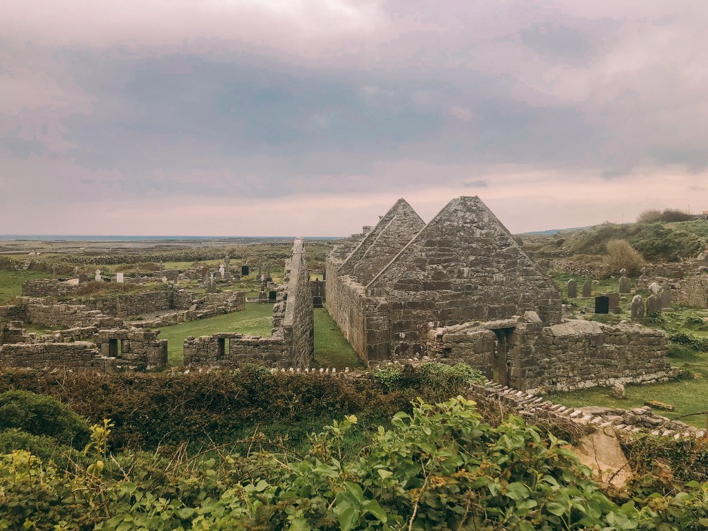 Church ruins on Inishmore
