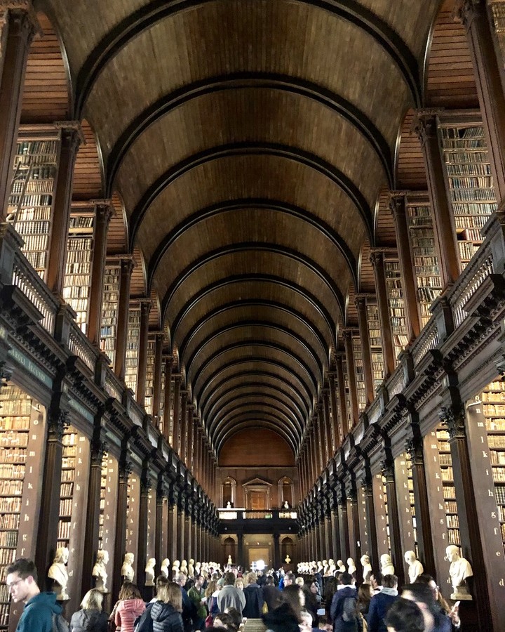 The Long Room of Trinity College Library